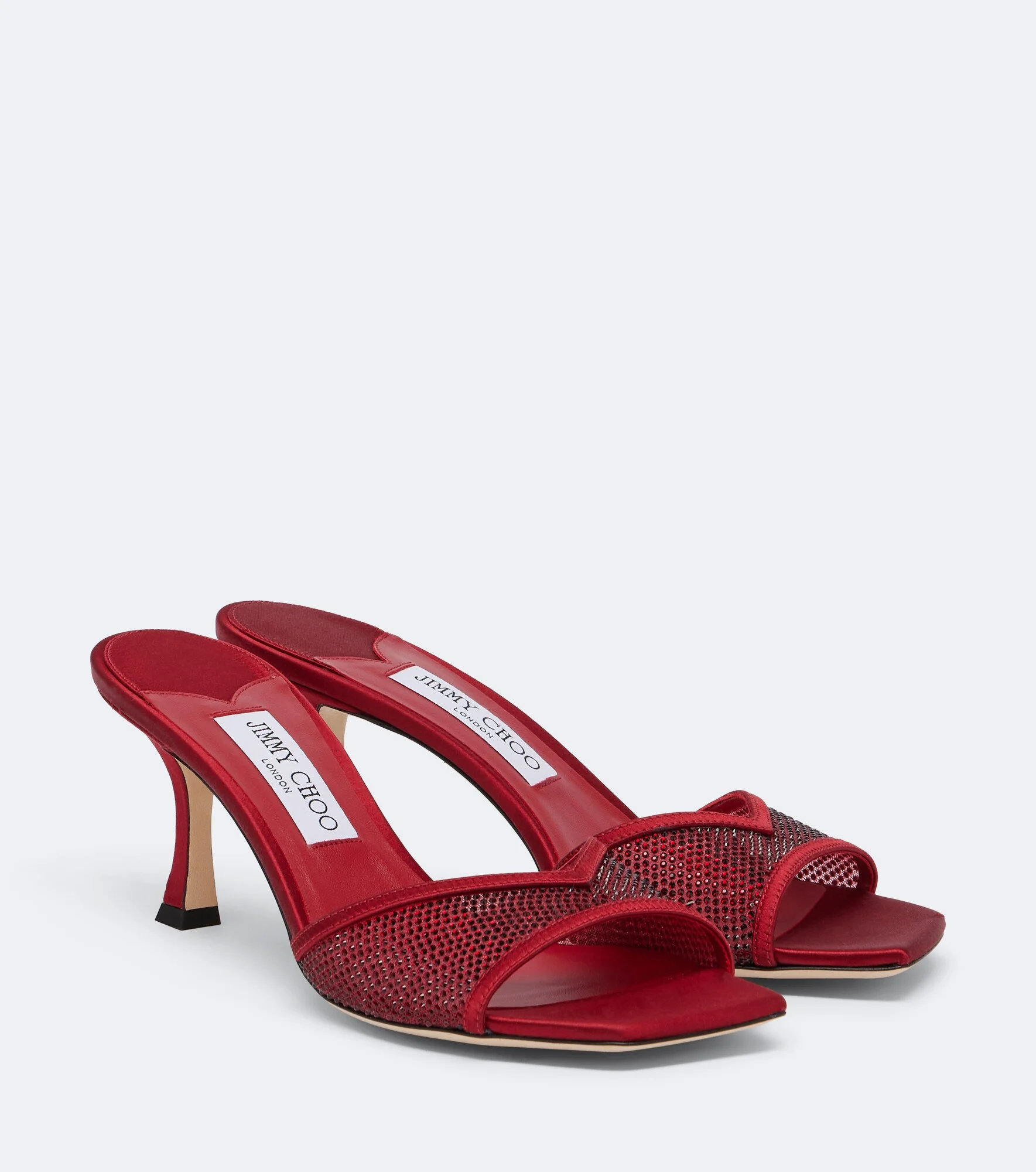 Skye crystal-embellished mules - 1