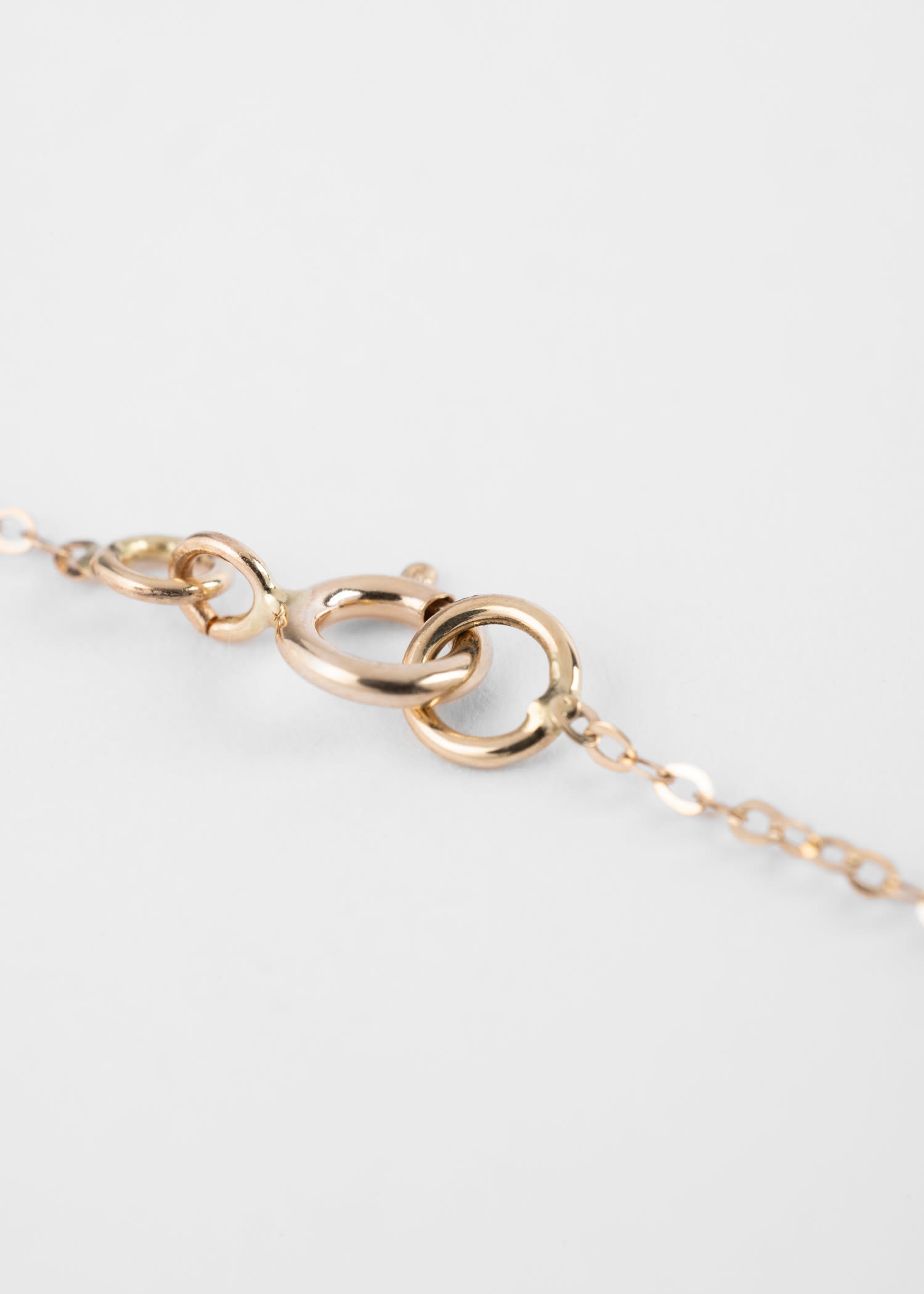 'Charlotte' Gold Double Chain Necklace by Helena Rohner - 3
