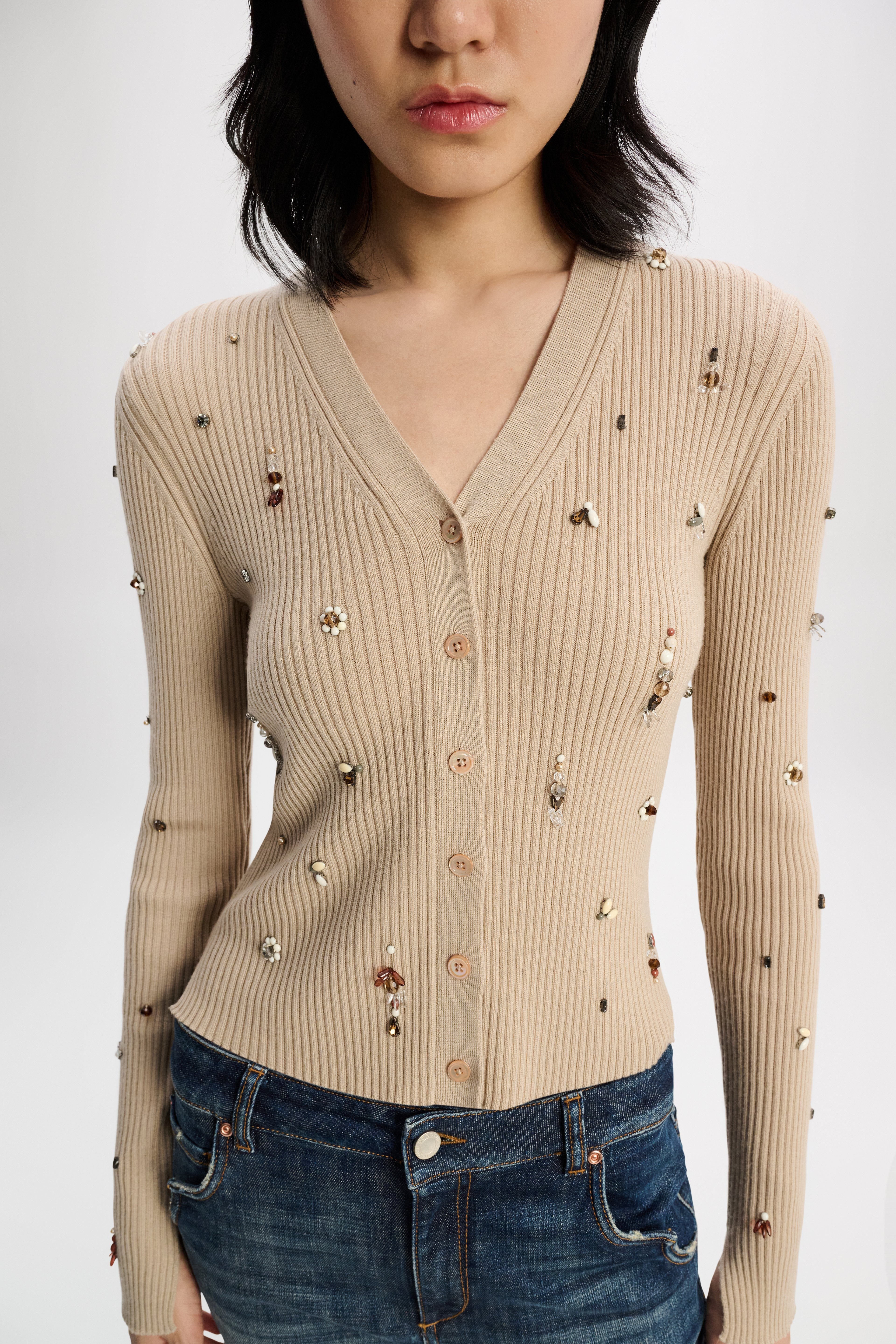 EMBELLISHED MERINO twinset - 6