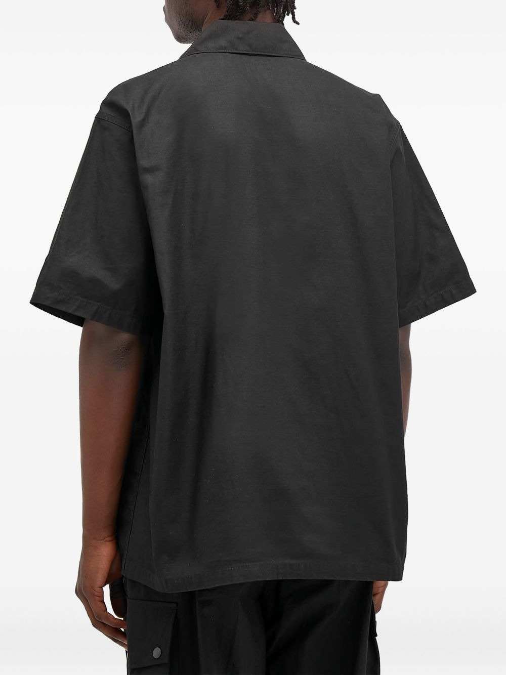 Fatigue short-sleeve flap-pockets shirt - 4