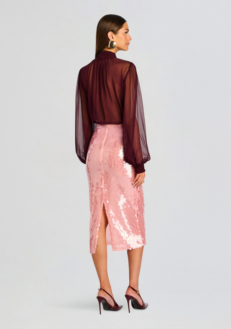 TANITH SEQUIN SKIRT 3