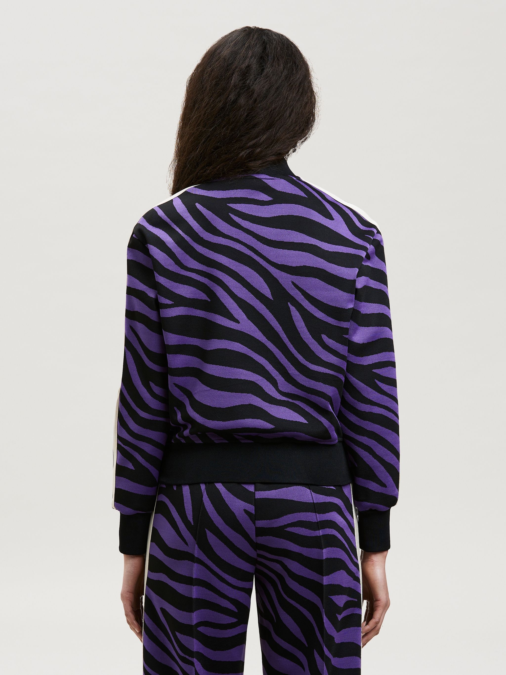 JACQUARD ZEBRA BOMBER - 5