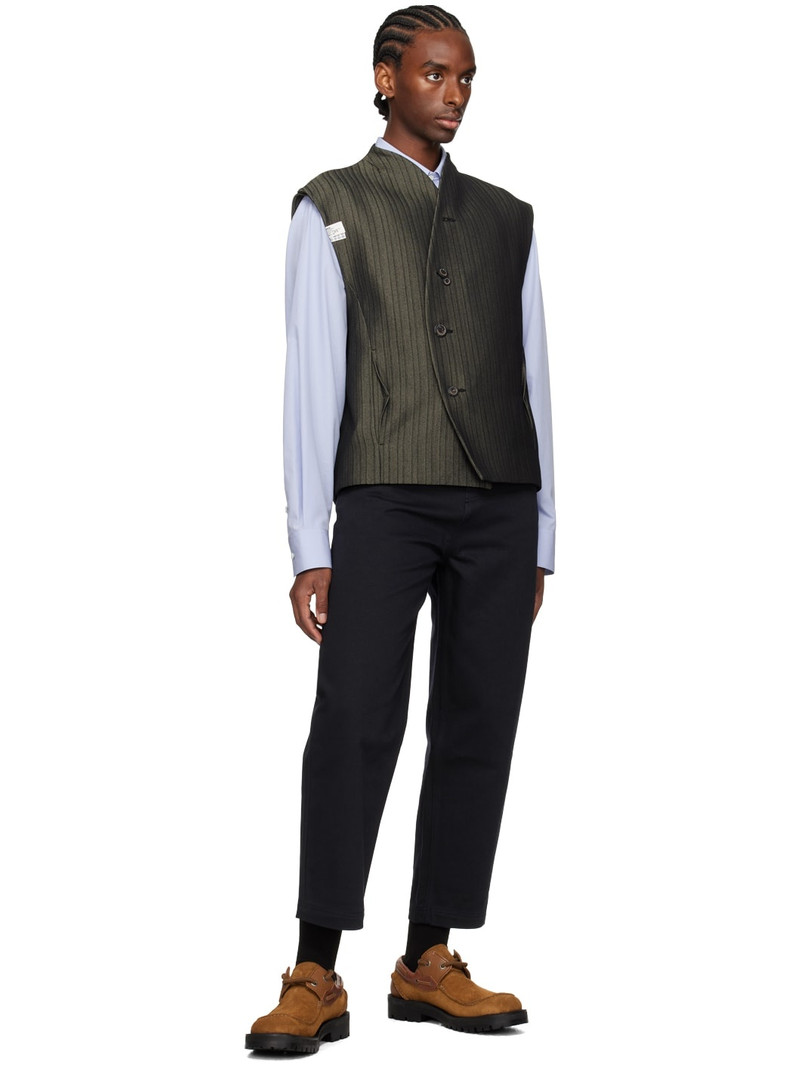 ADER error Navy Zip-Fly Trousers outlook