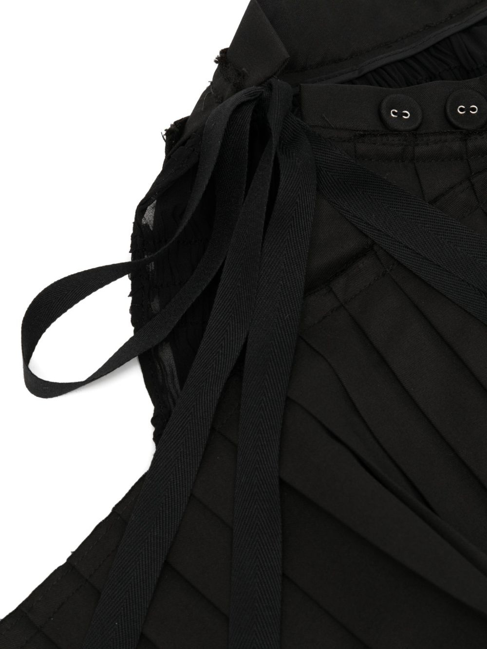 Micro pleated skirt belt - 3