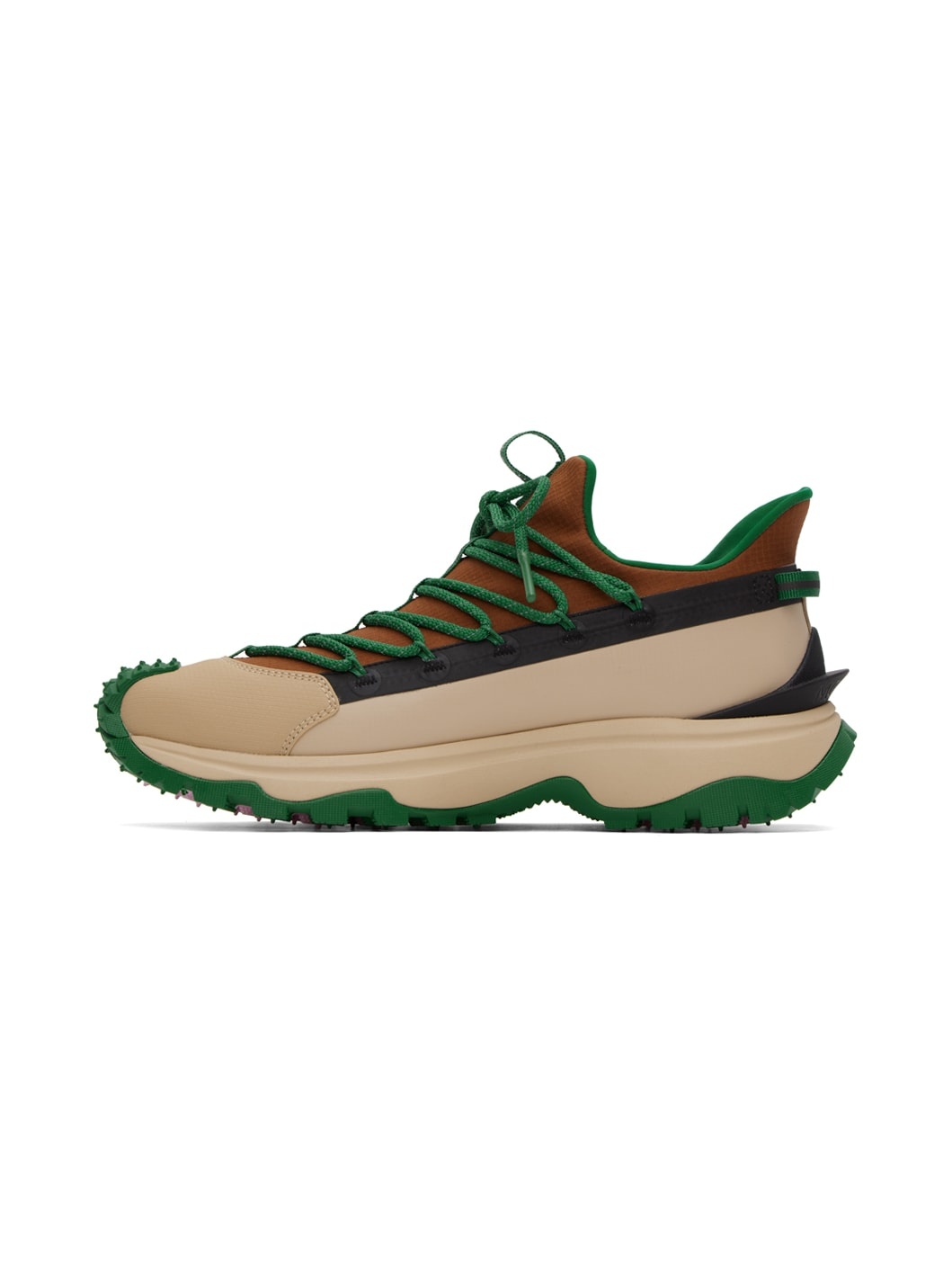 Green & Beige Trailgrip Lite 2 Sneakers - 3