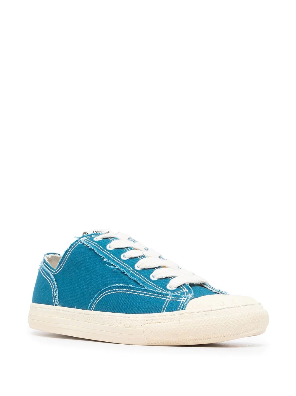 General Scale contrast toe-cap sneakers - 2