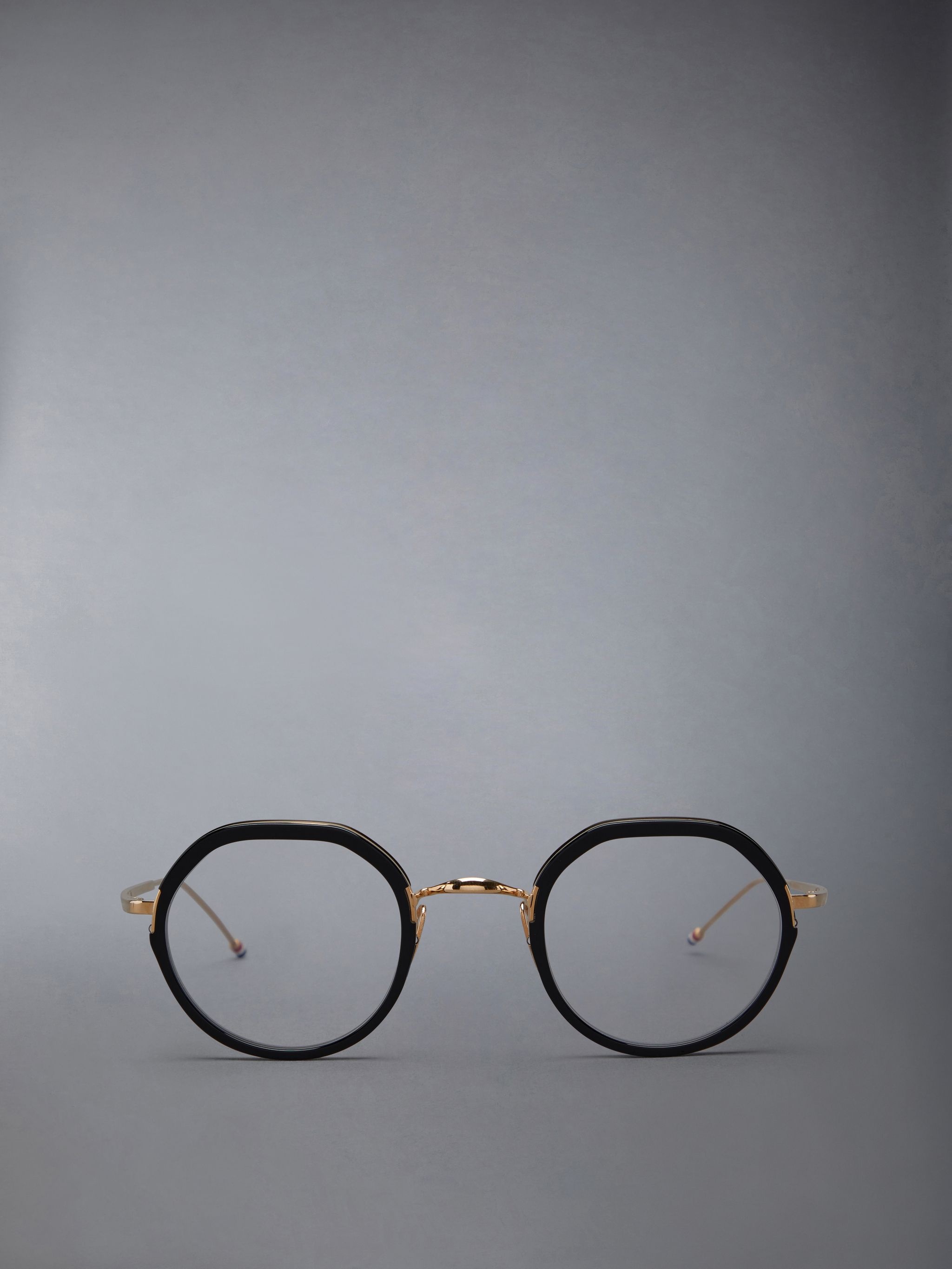 Acetate And Titanium Round Eyeglasses - 1