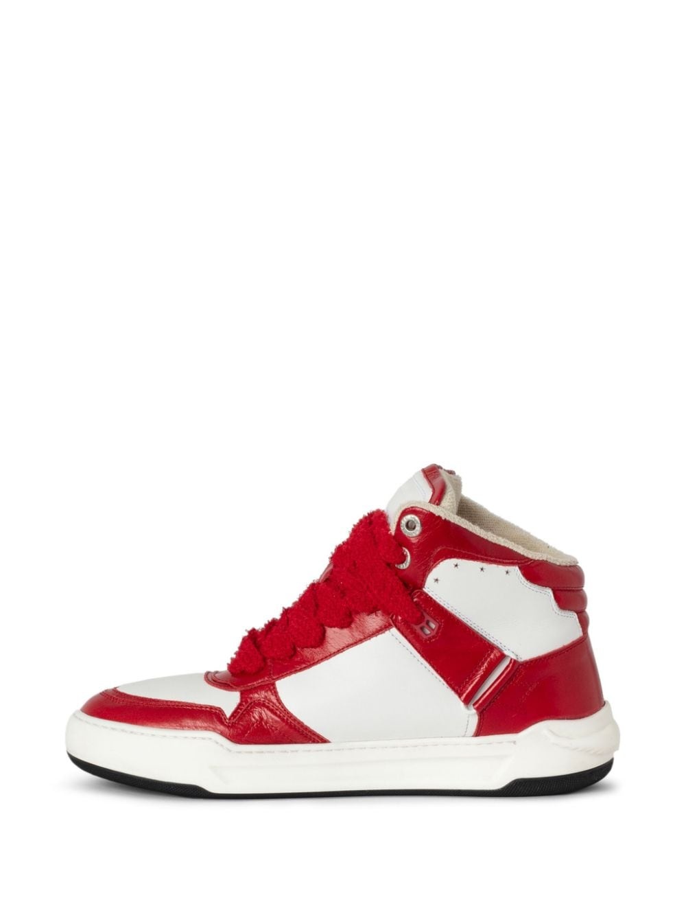 leather sneakers - 4