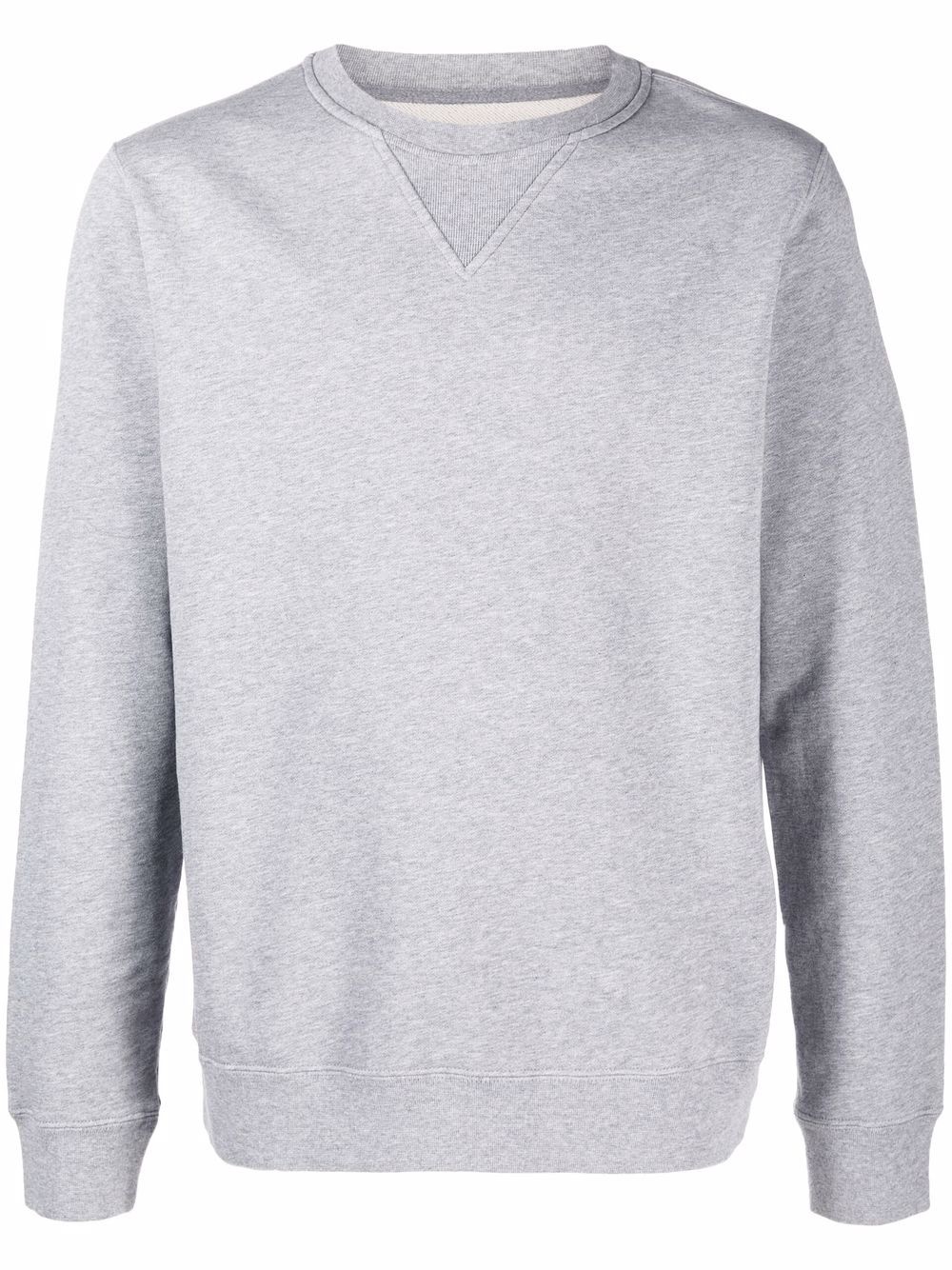 round-neck long-sleeve sweatshirt - 1