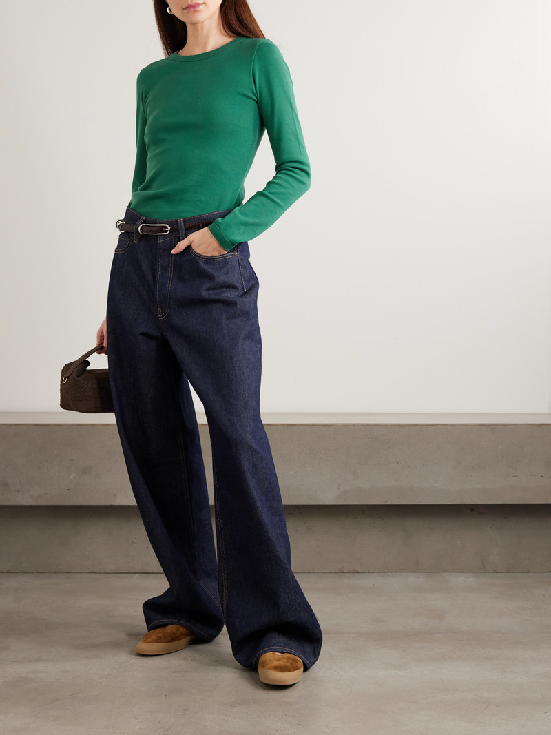 FLORE FLORE Max Organic Cotton-jersey T-shirt outlook