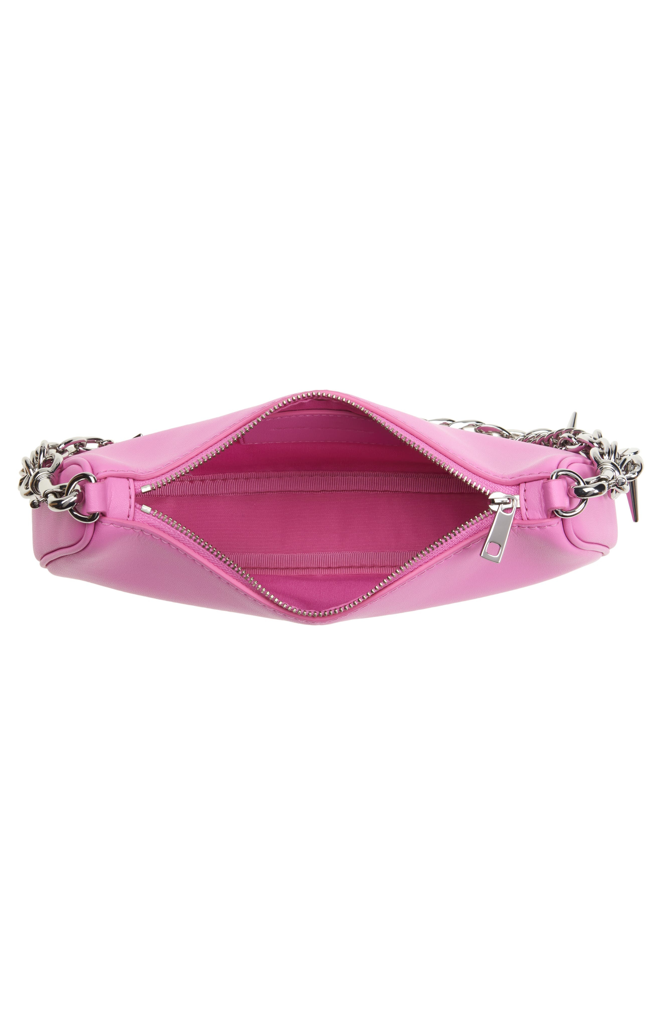 Marc Jacobs The Charm Shoulder Bag in Bow Pink at Nordstrom - 4
