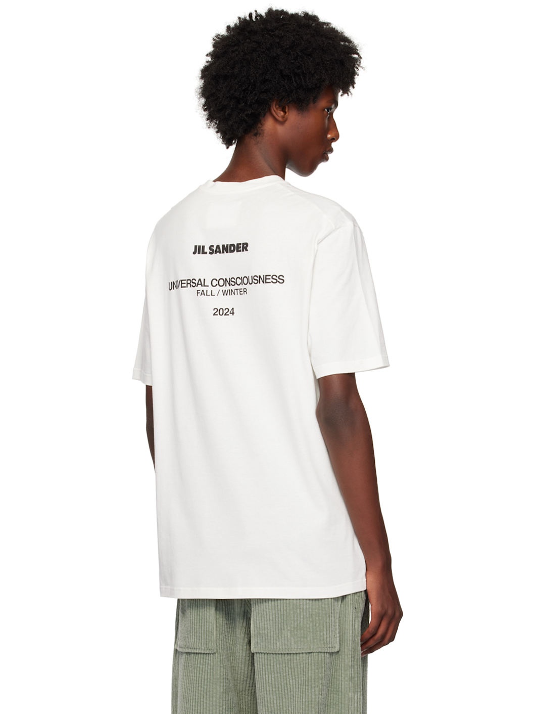 White Crewneck T-Shirt - 3