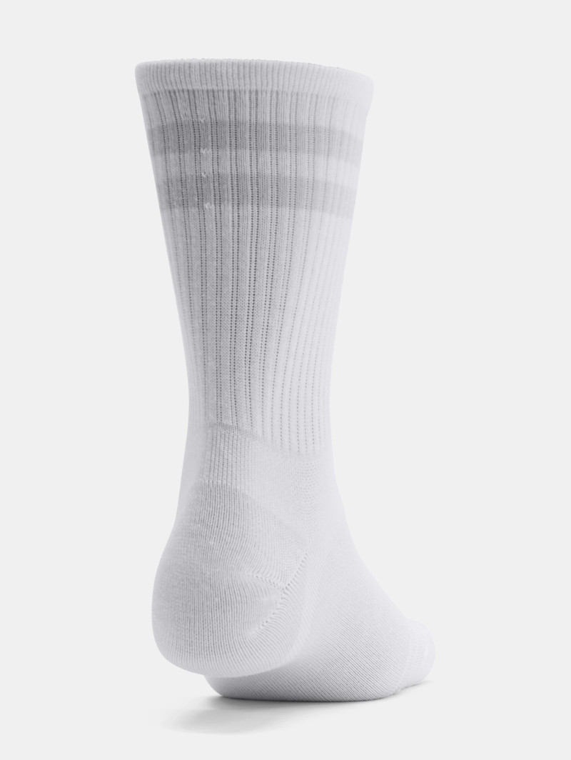 Under Armour Unisex UA Essential 6-Pack Crew Socks outlook