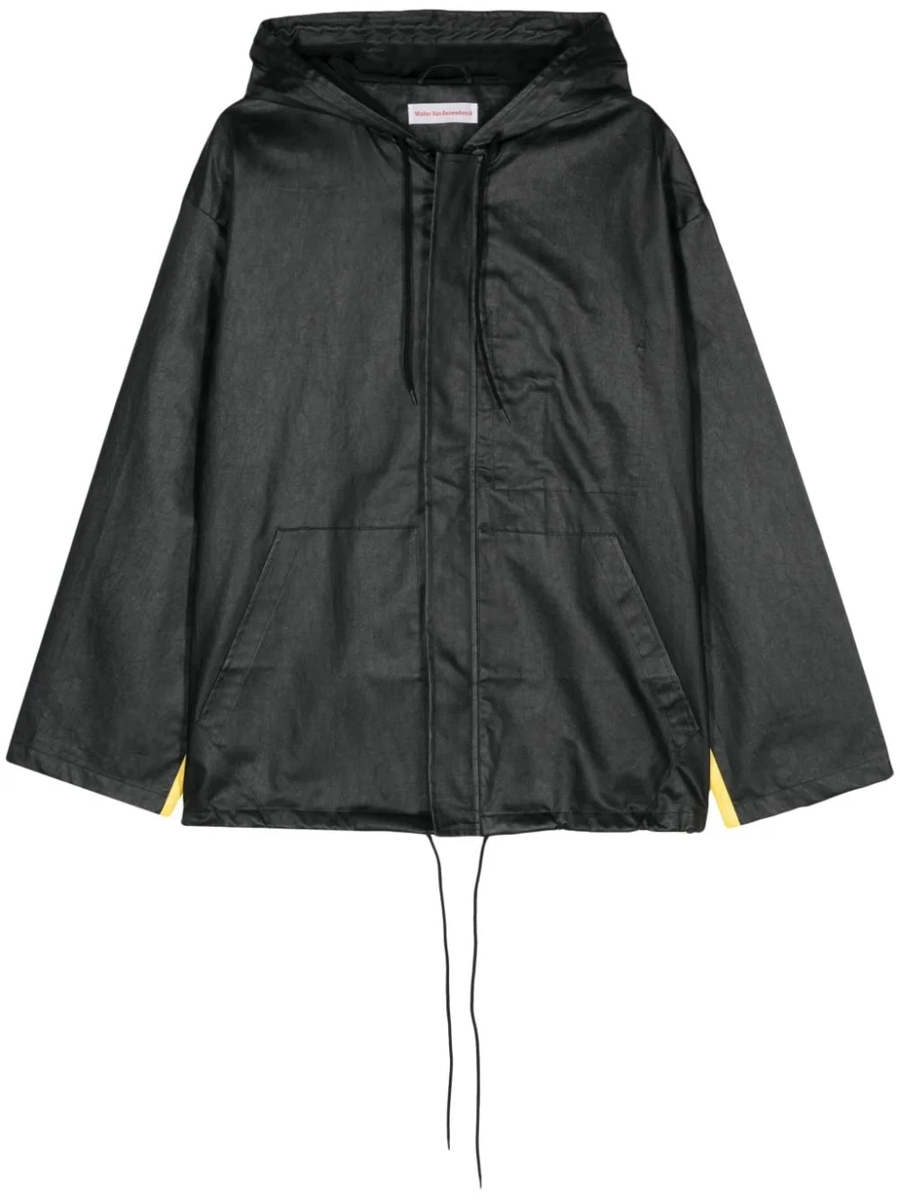 Stop logo-print hooded jacket - 1