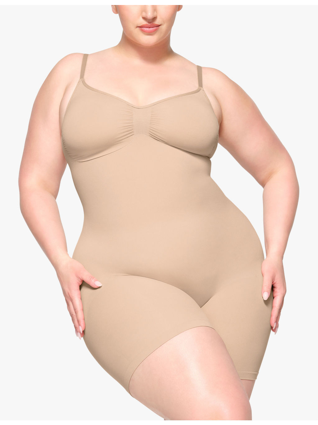 Sculpt ruched stretch-woven body - 2