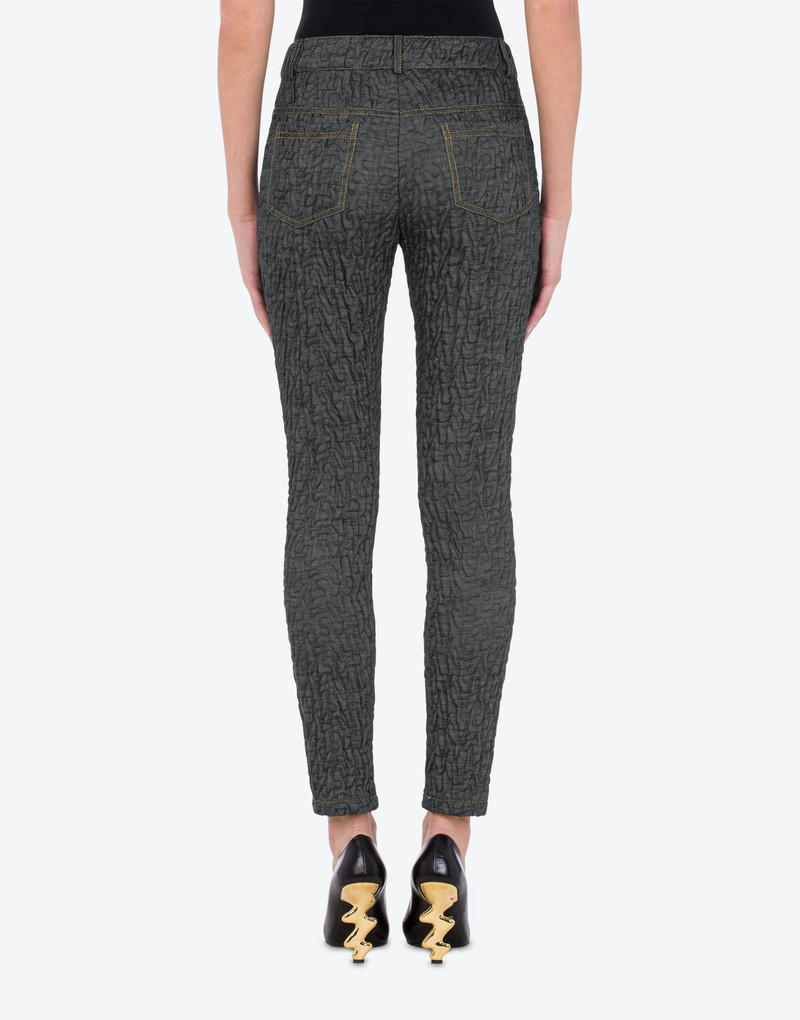 BLACK DENIM TROUSERS 3