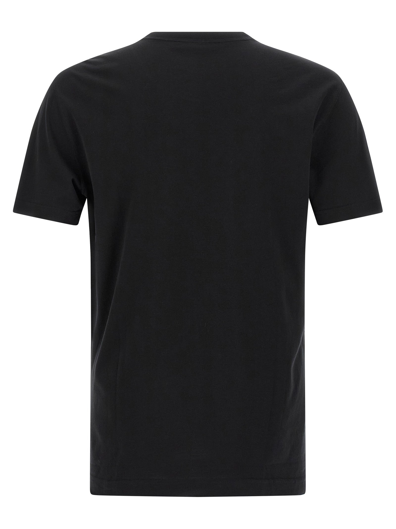 Dg Logo Print T-Shirt White/Black - 2