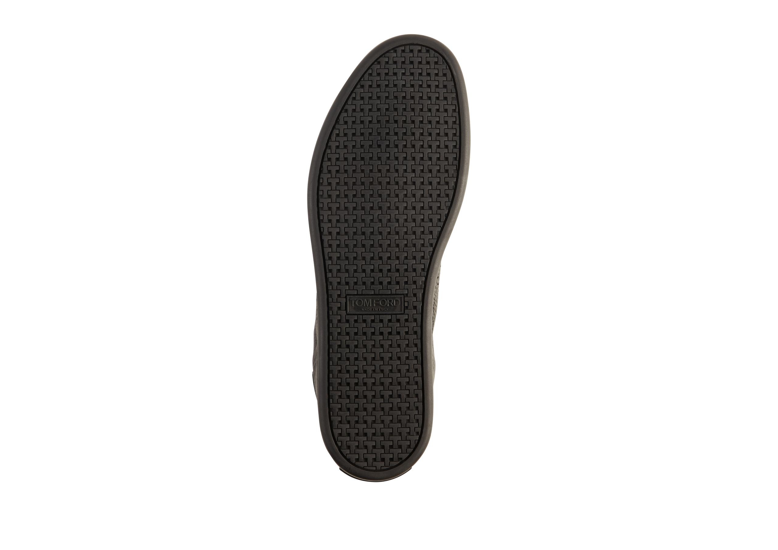 WARWICK GRAINED LEATHER SNEAKER - 4