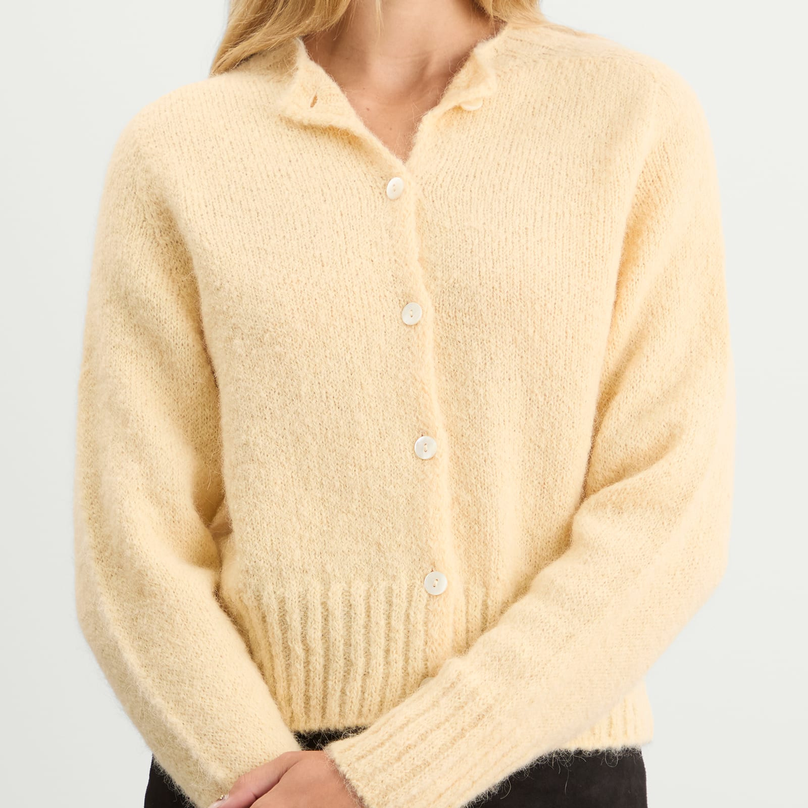 Nothing Written Alpaca Knit Cardigan - 5