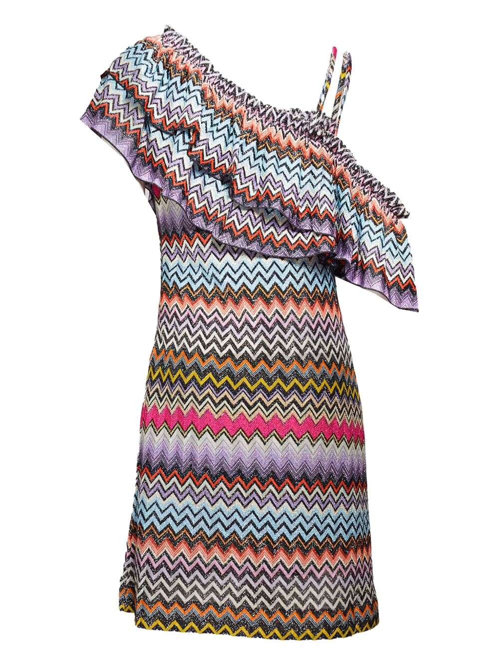 Zigzag mini dress - 2