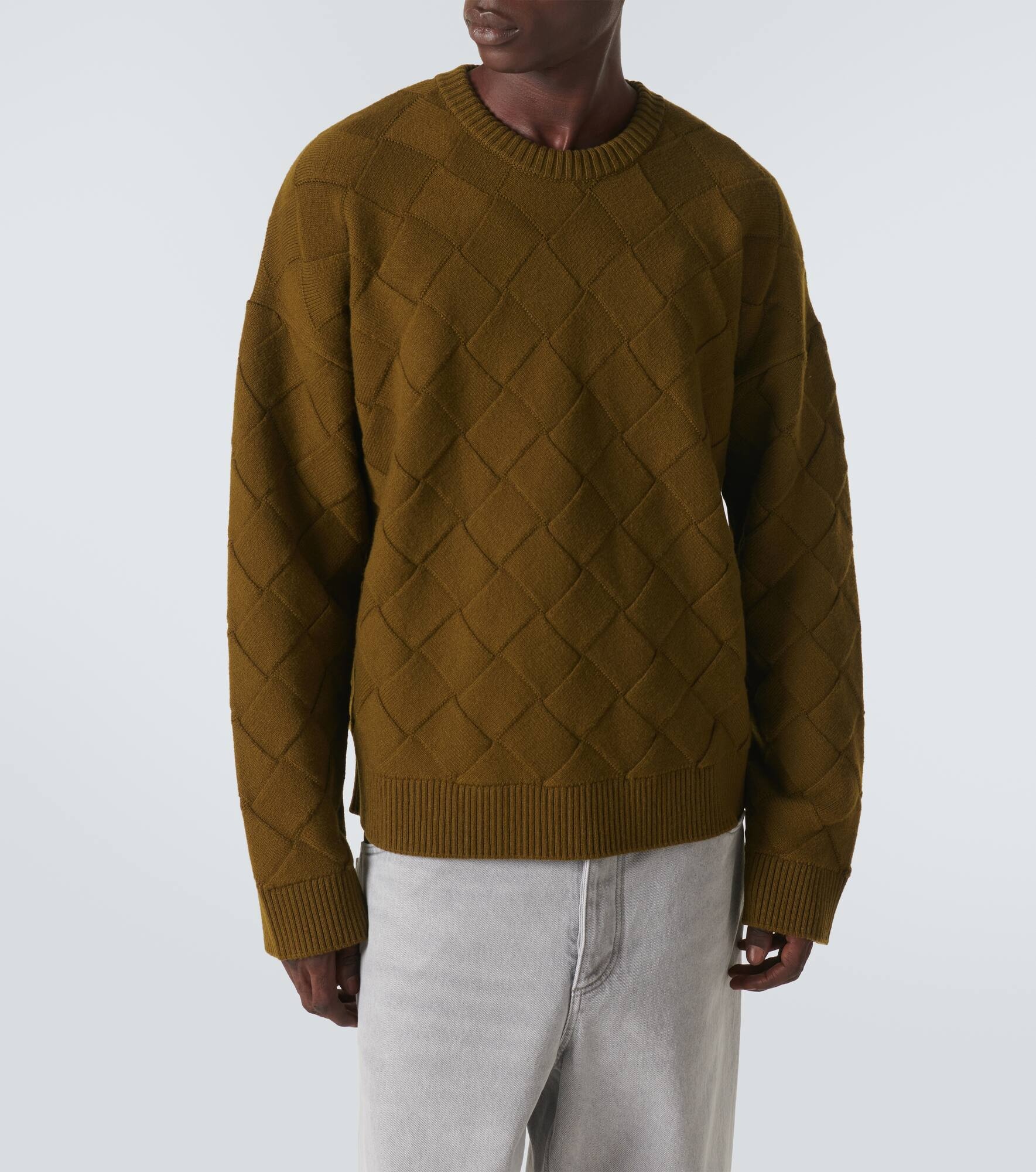 Intreccio wool-blend sweater - 3