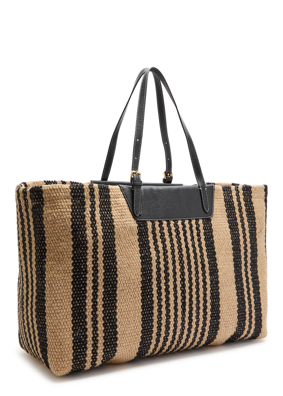 Anya Hindmarch Striped Raffia Tote - 2