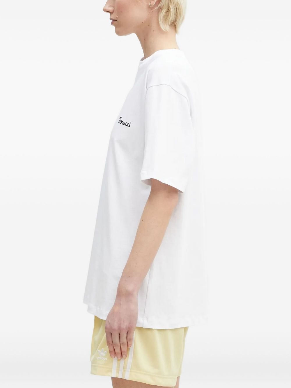 embroidered short-sleeve T-shirt - 3