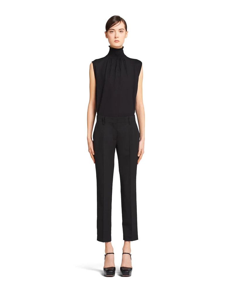 Prada Light Wool Trousers outlook