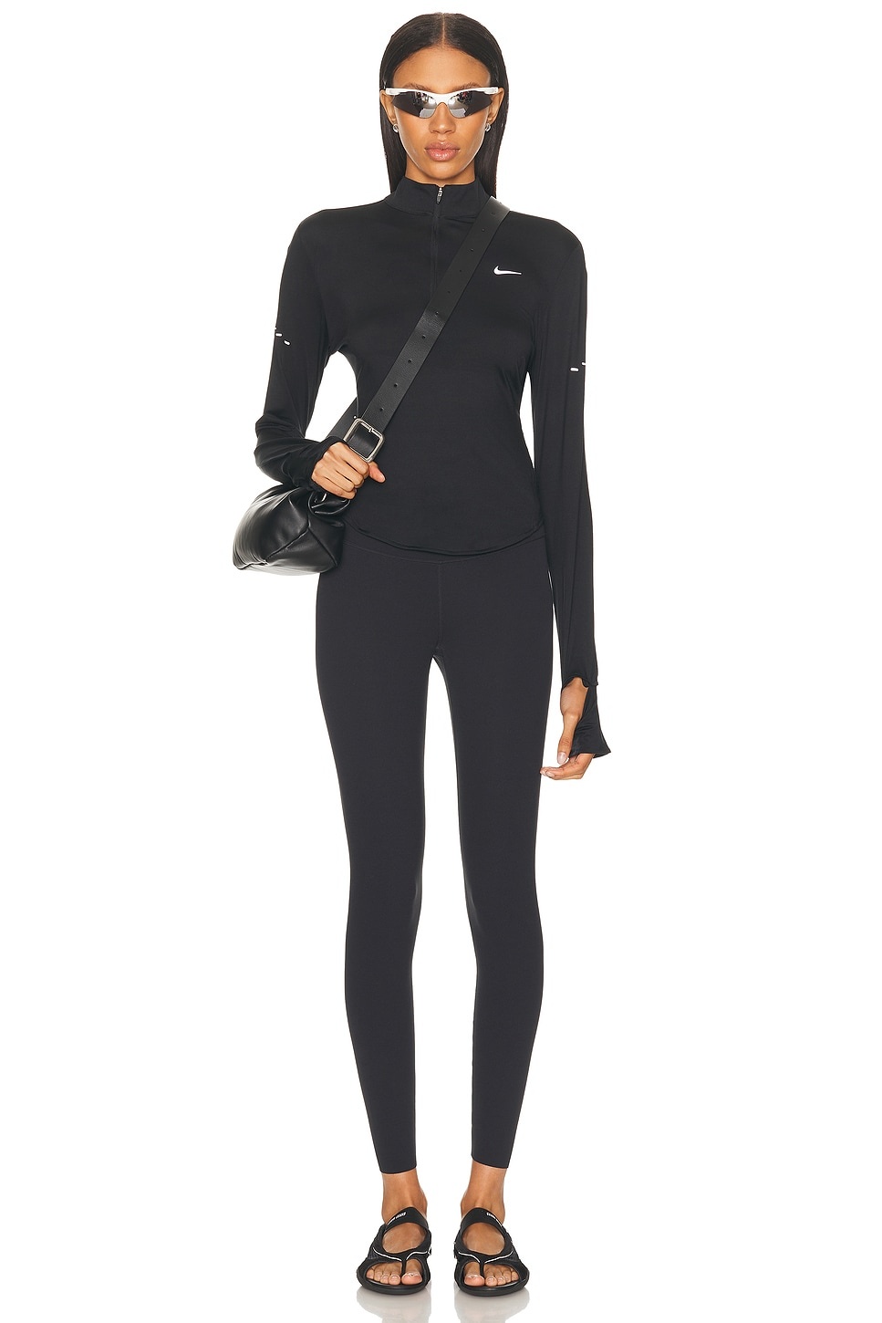 Swift Dri-FIT UV 1/2 Zip Running Top - 4