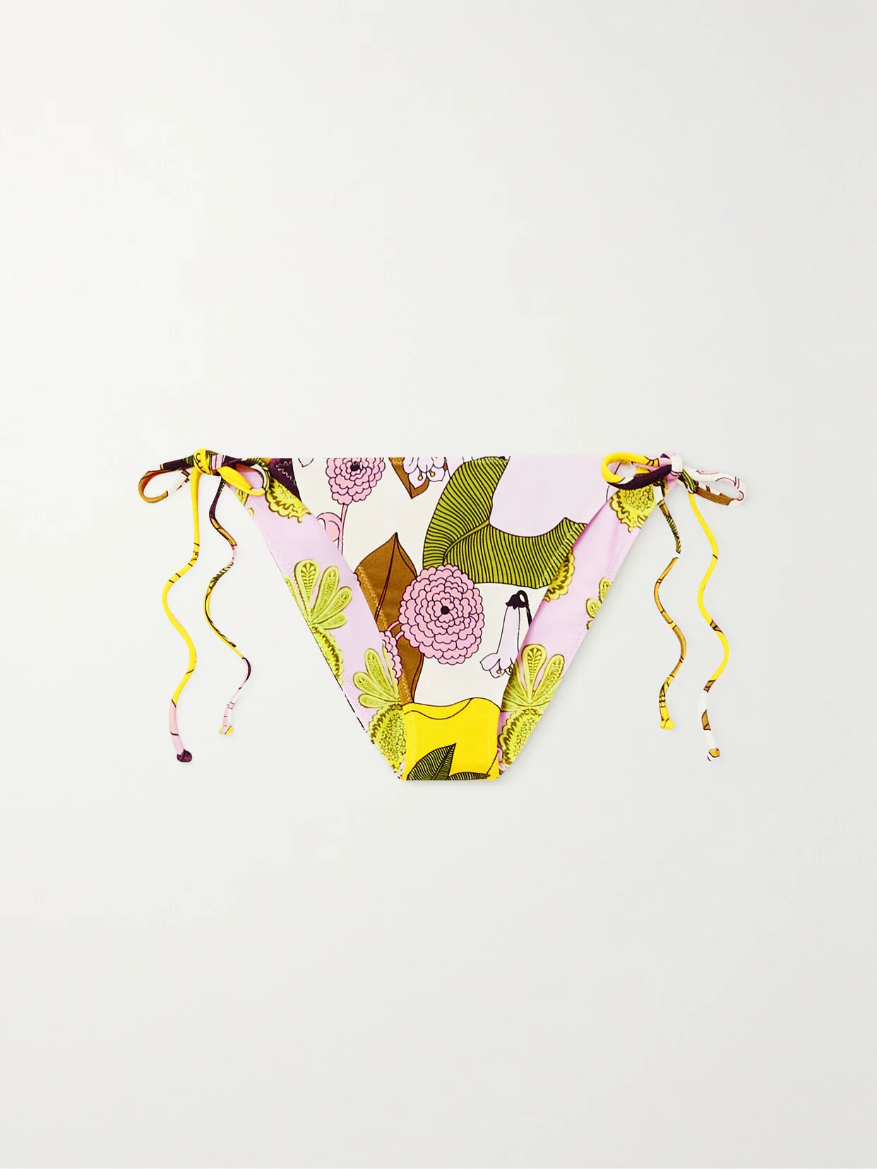Printed Bikini Briefs - 1