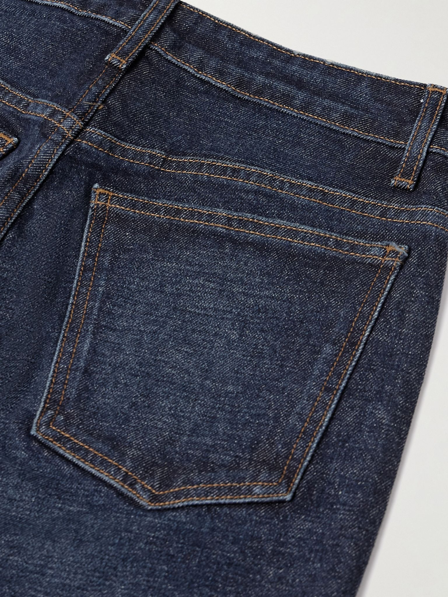 Danielle high-rise straight-leg jeans Dark denim - 5