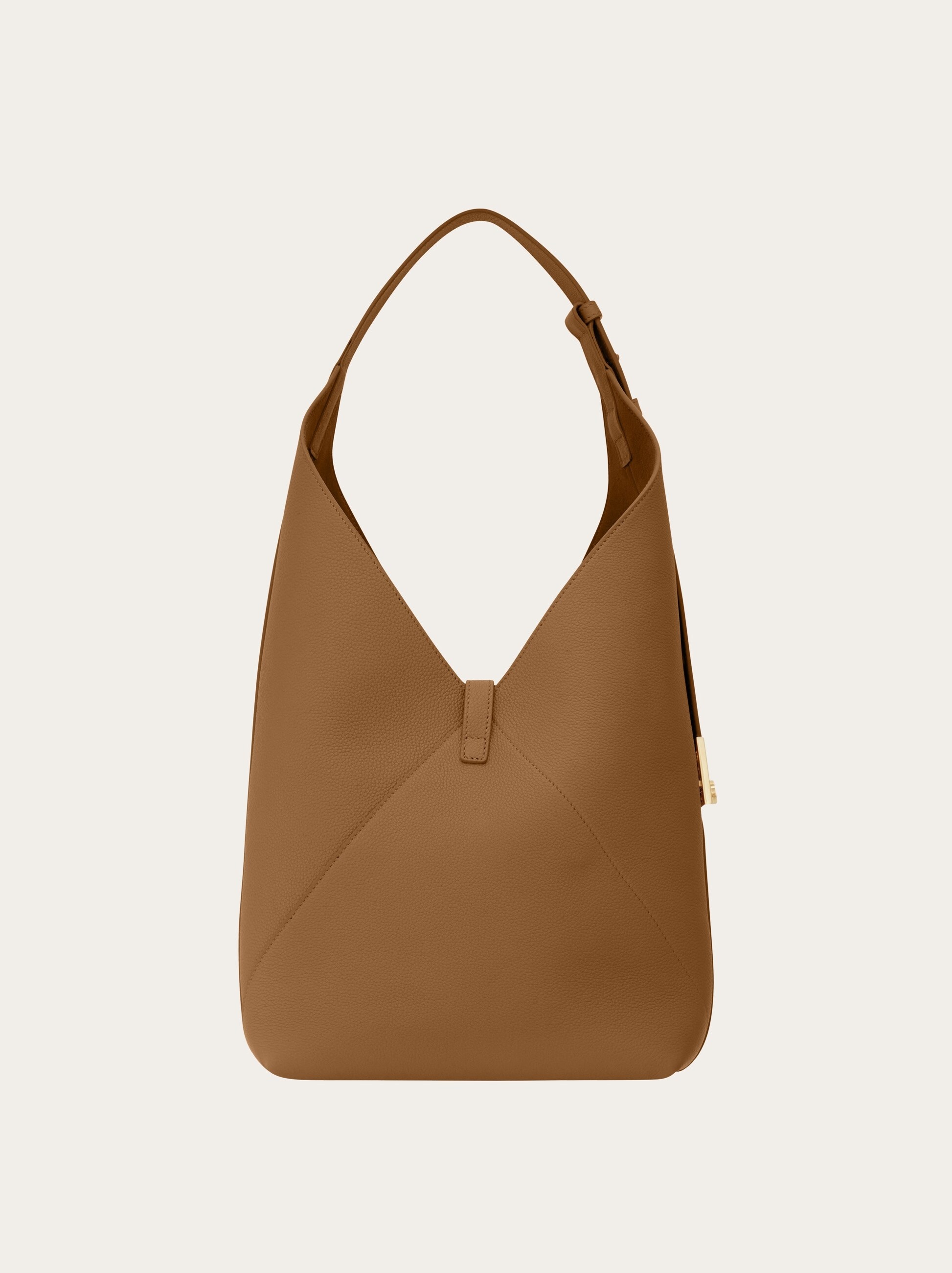 V-shaped hobo bag (M) - 5