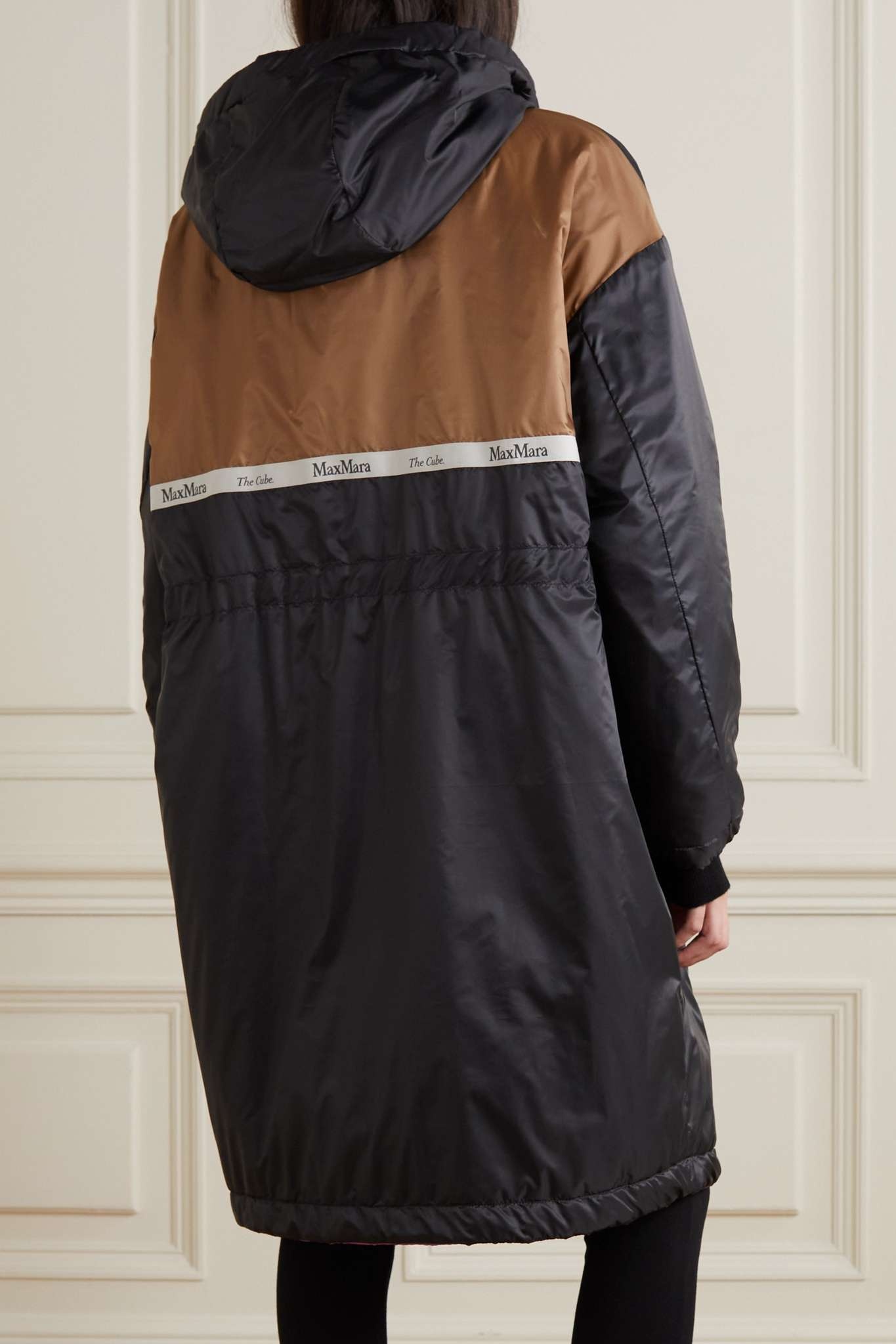 Cube hooded padded shell parka - 6