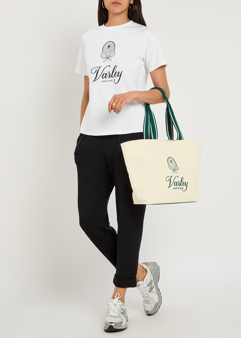 Varley Coventry Branded Cotton-blend T-shirt - 4
