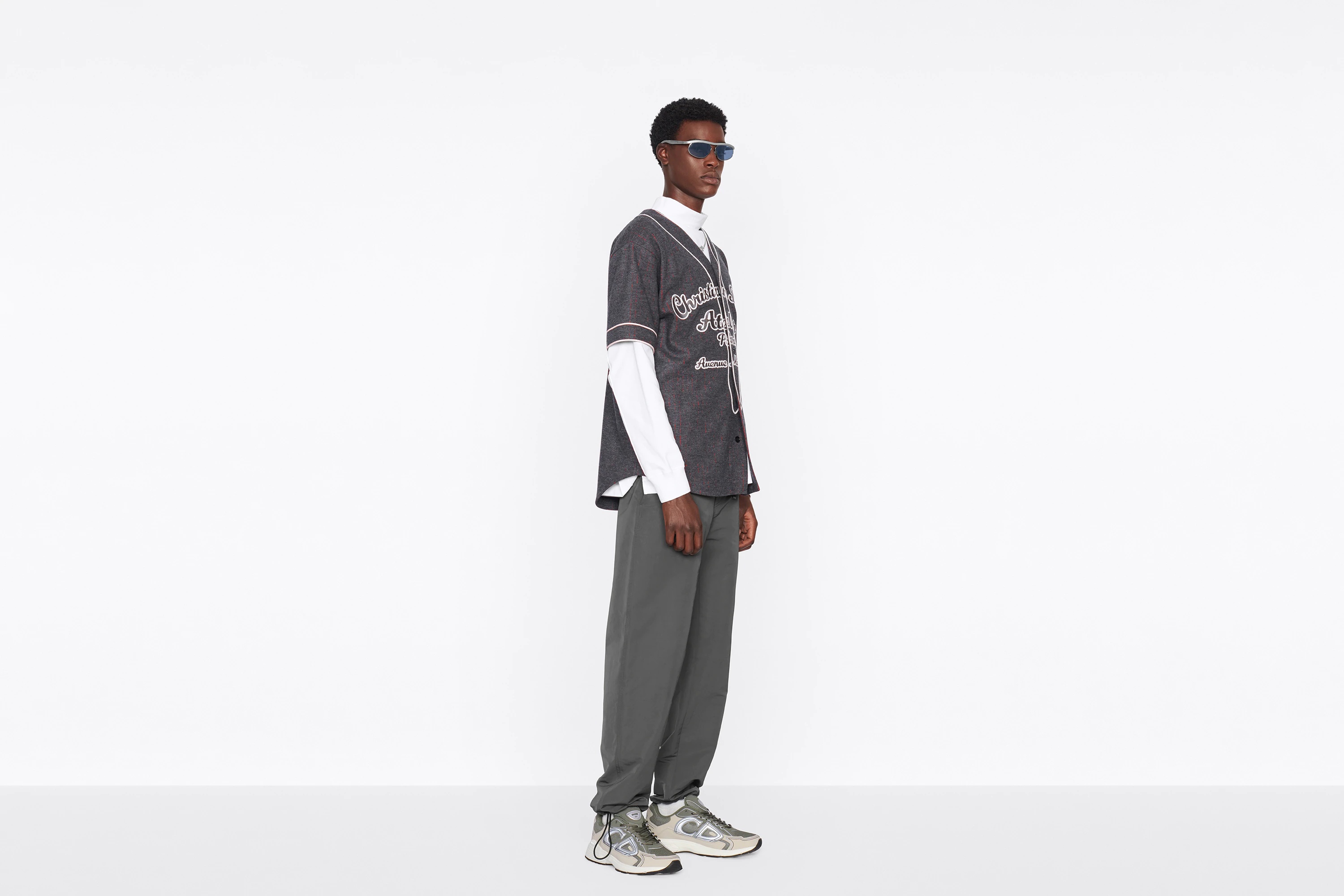 Pants with 'CD' Buckle - 5