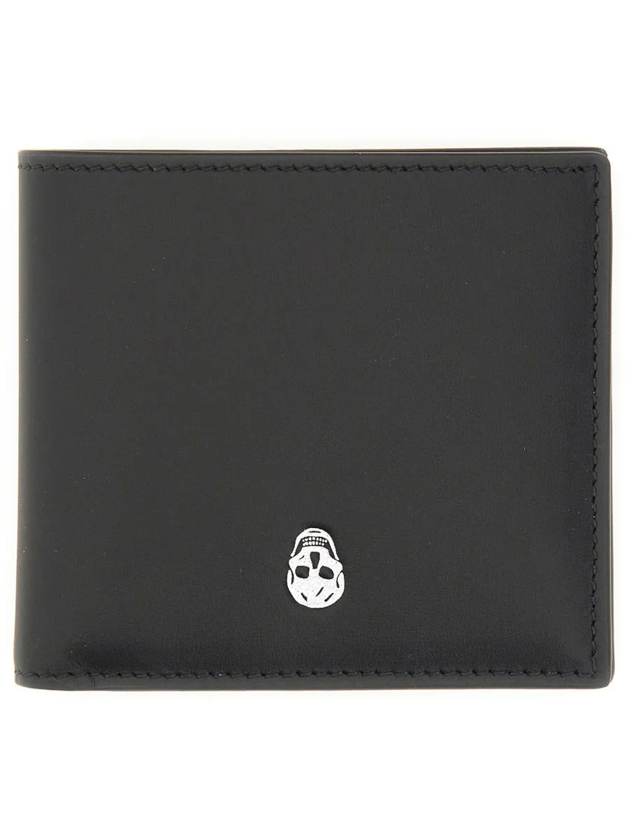 Alexander McQueen Bifold Wallet "The Skull" - 1