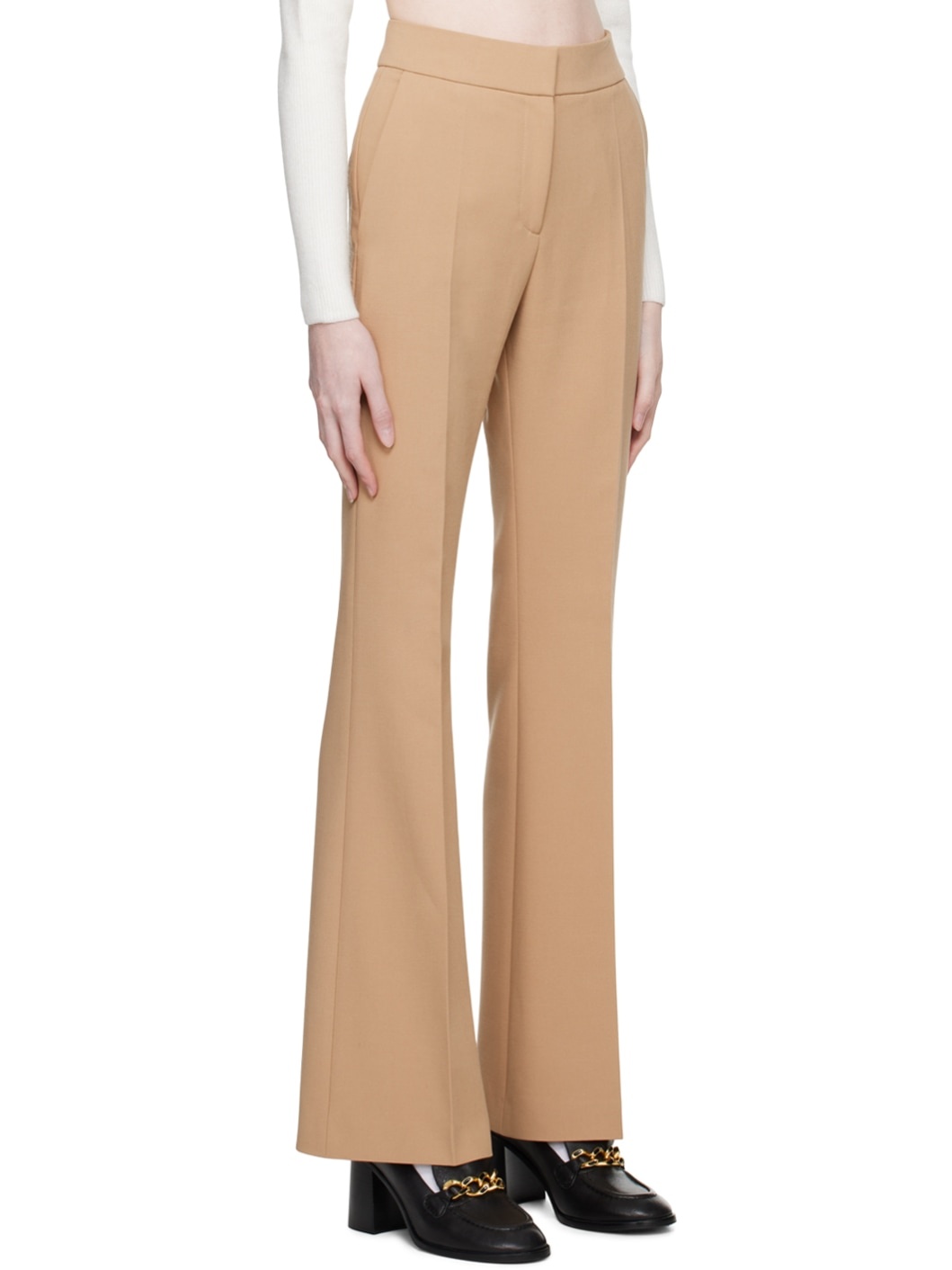 Beige Hismara Trousers - 2