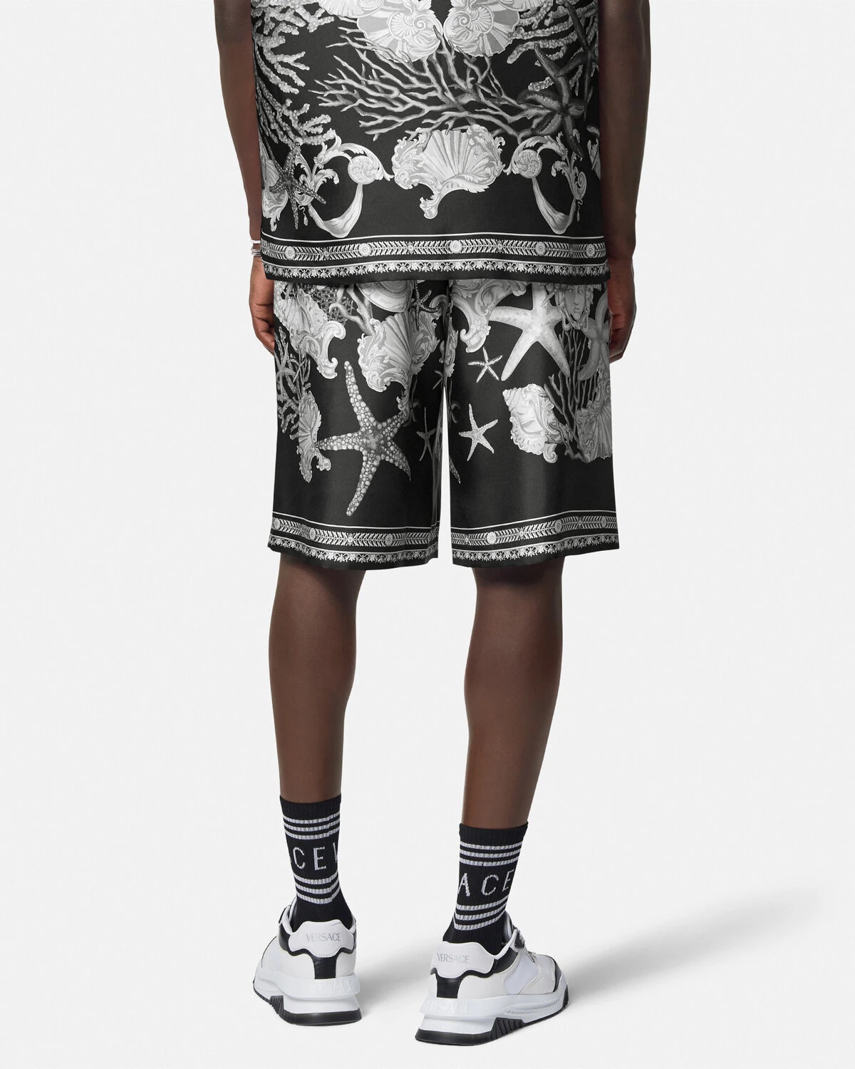 Barocco Sea Silk Shorts - 5