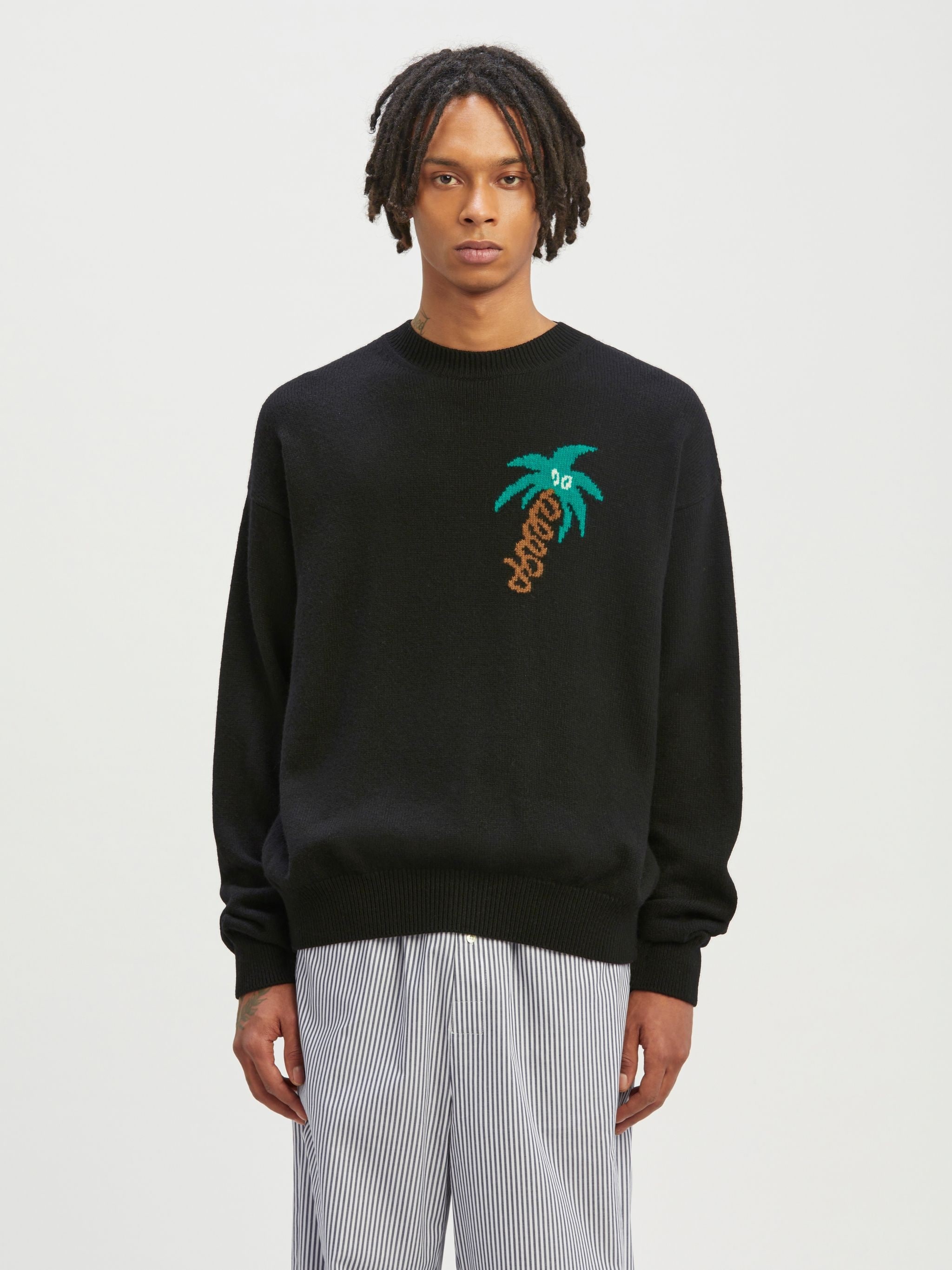 Sketchy Intarsia Sweater - 3