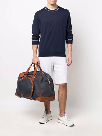 Brunello Cucinelli contrast-trim cotton sweatshirt outlook