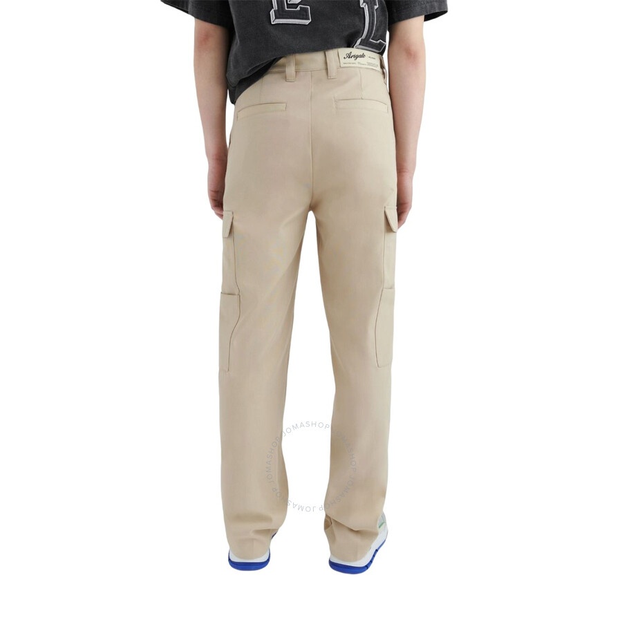 Axel Arigato Beige Park Tailored Cargo Trousers - 2