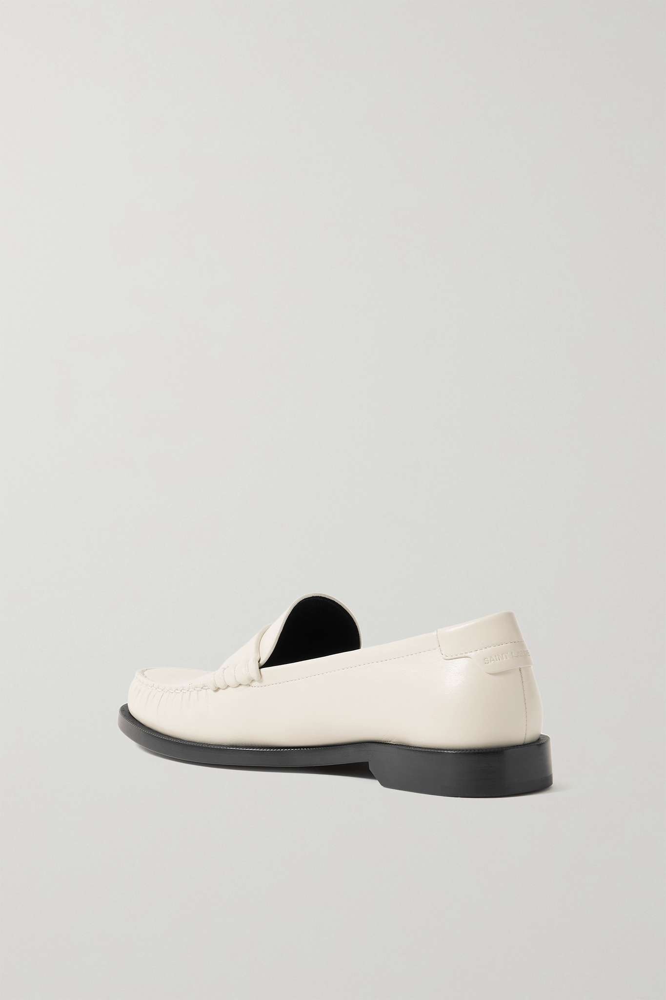 Le Loafer two-tone patent-leather loafers - 3