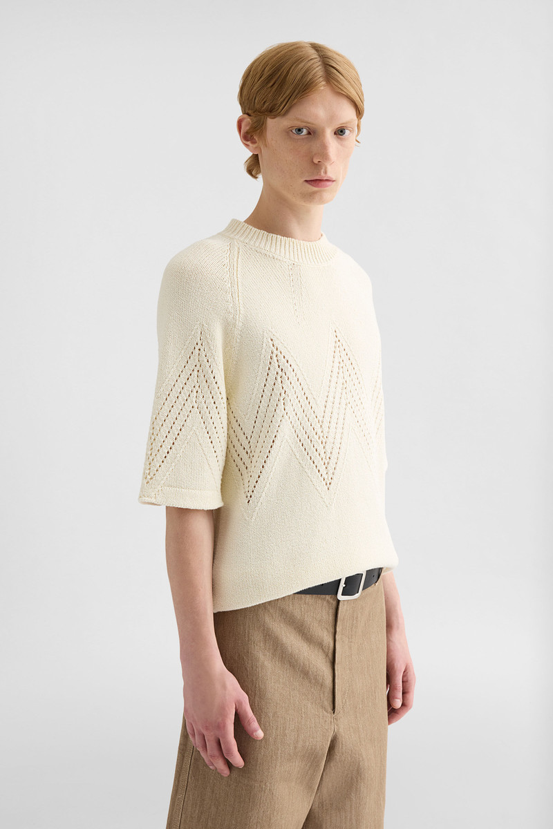 Cotton Pointelle T-Shirt 3