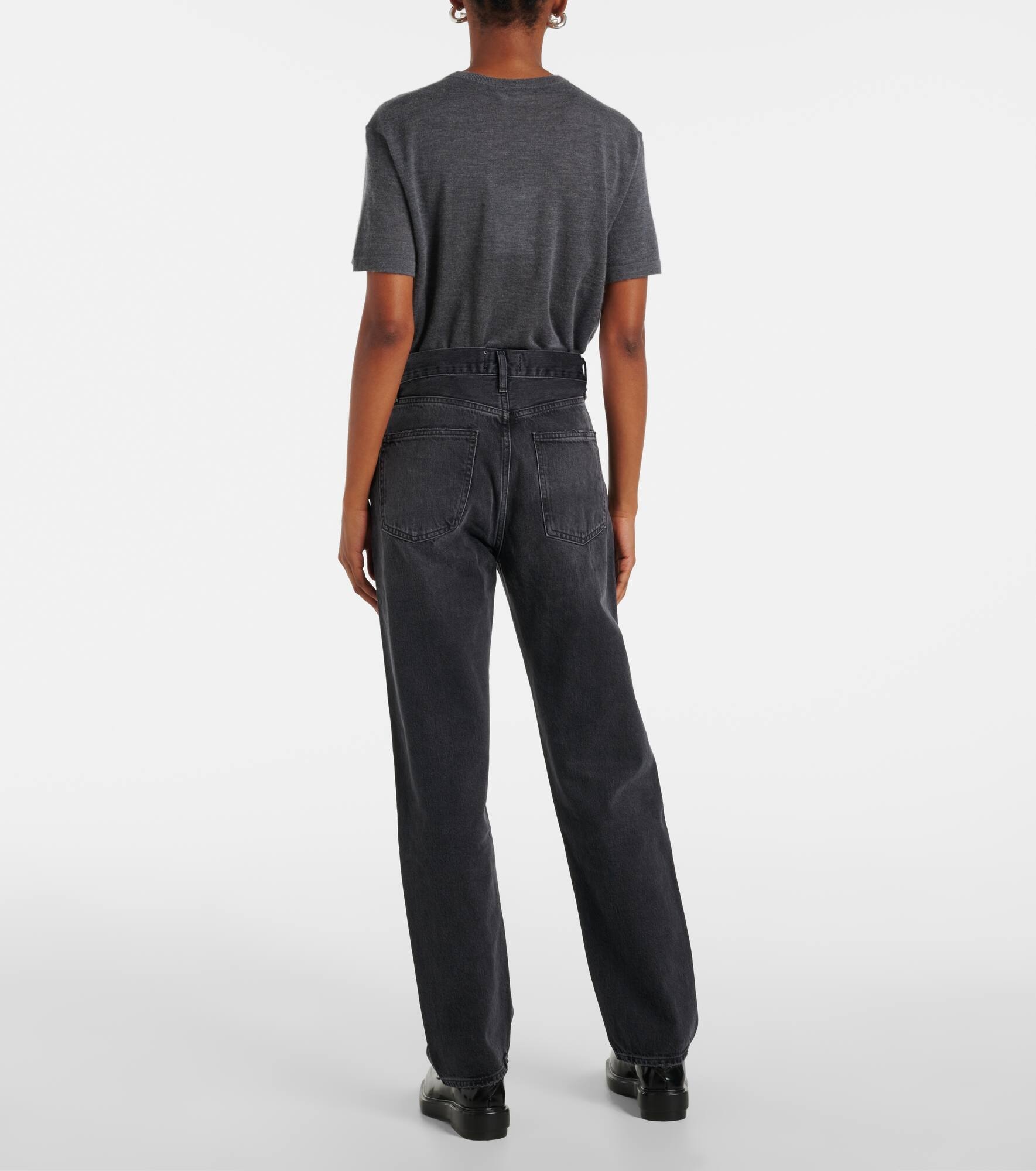 '90s Pinch Waist high-rise straight jeans - 3