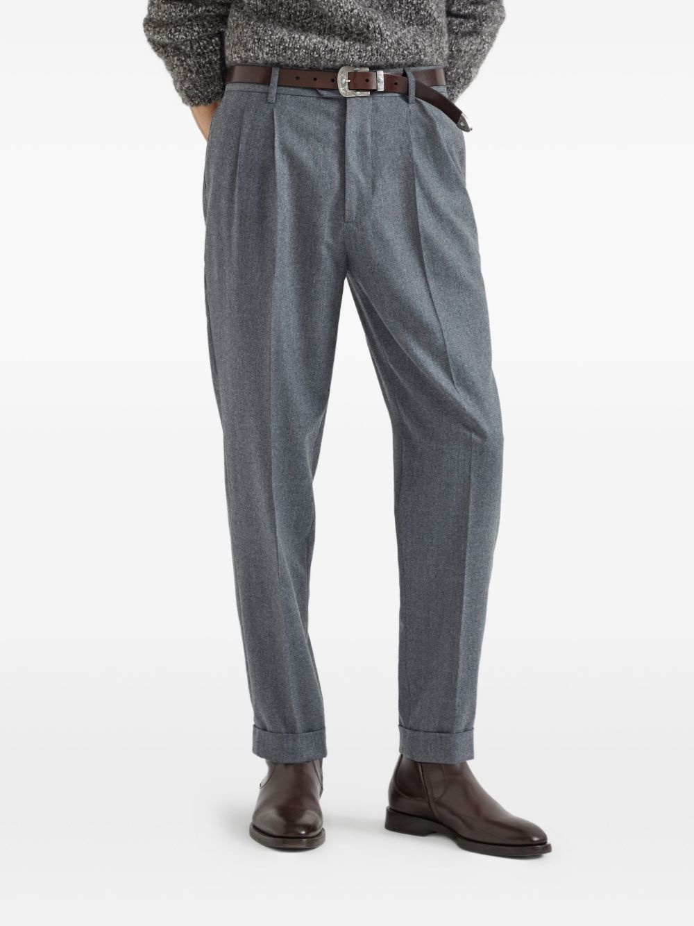 pleated trousers - 3