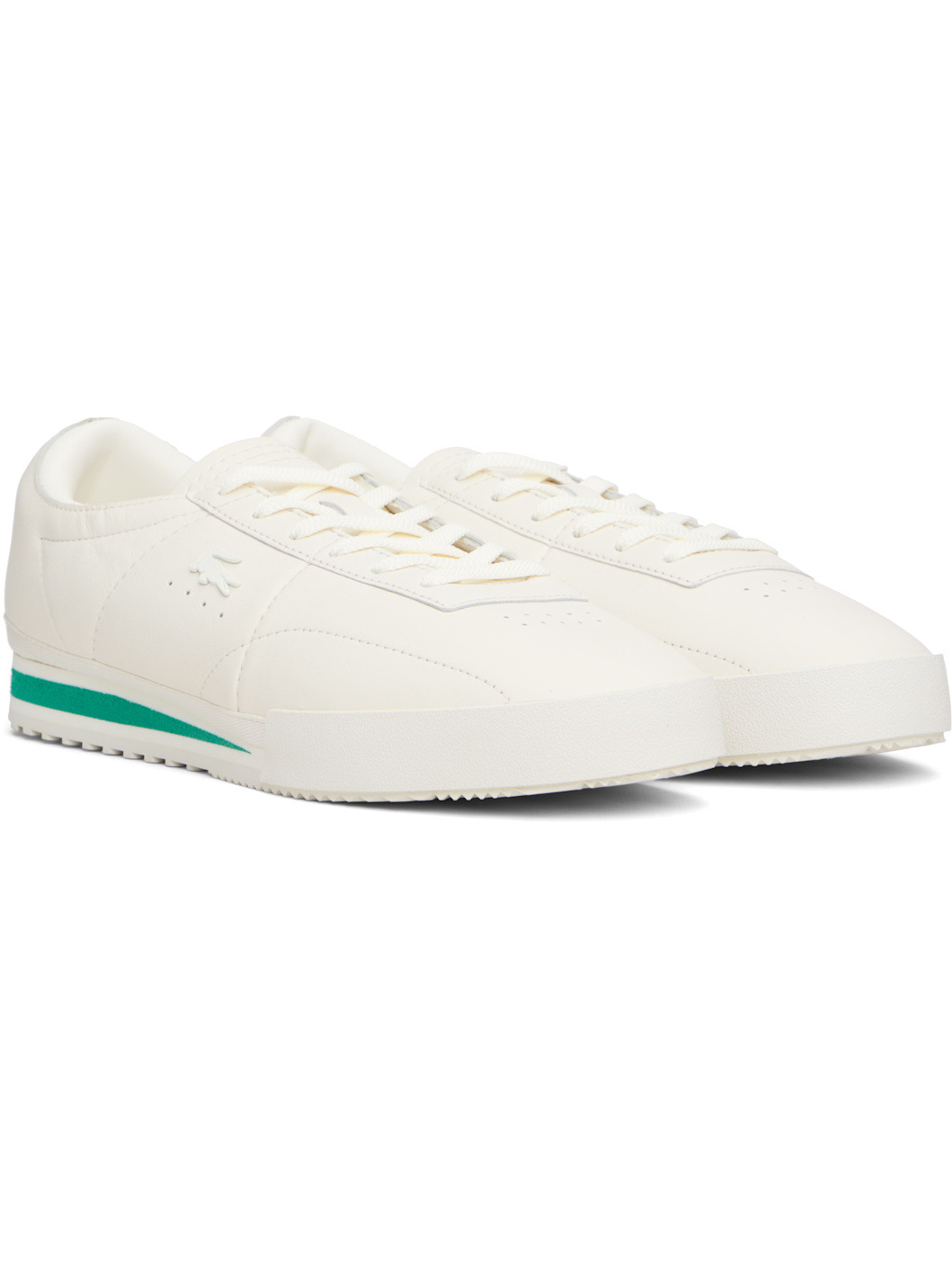 Off-White Aura Leather Sneakers - 4