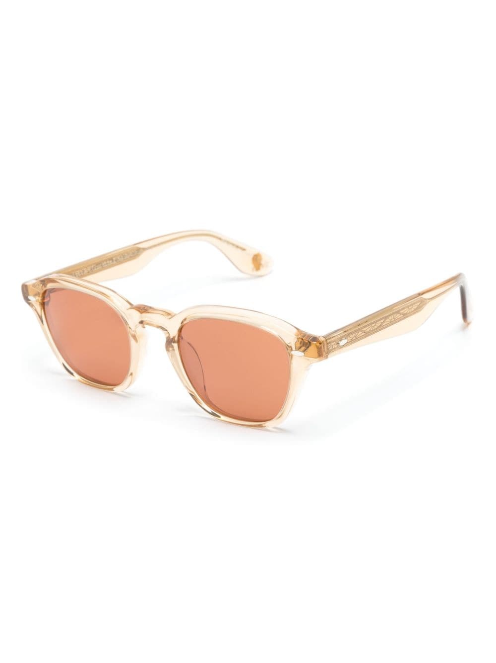 tinted-lenses square-frame sunglasses - 2