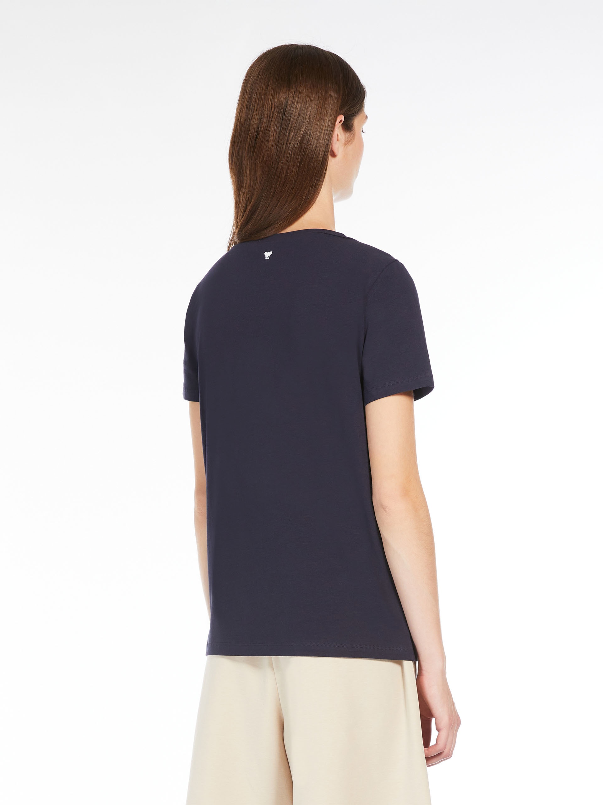 MULTIB Stretch cotton basic T-shirt - 4
