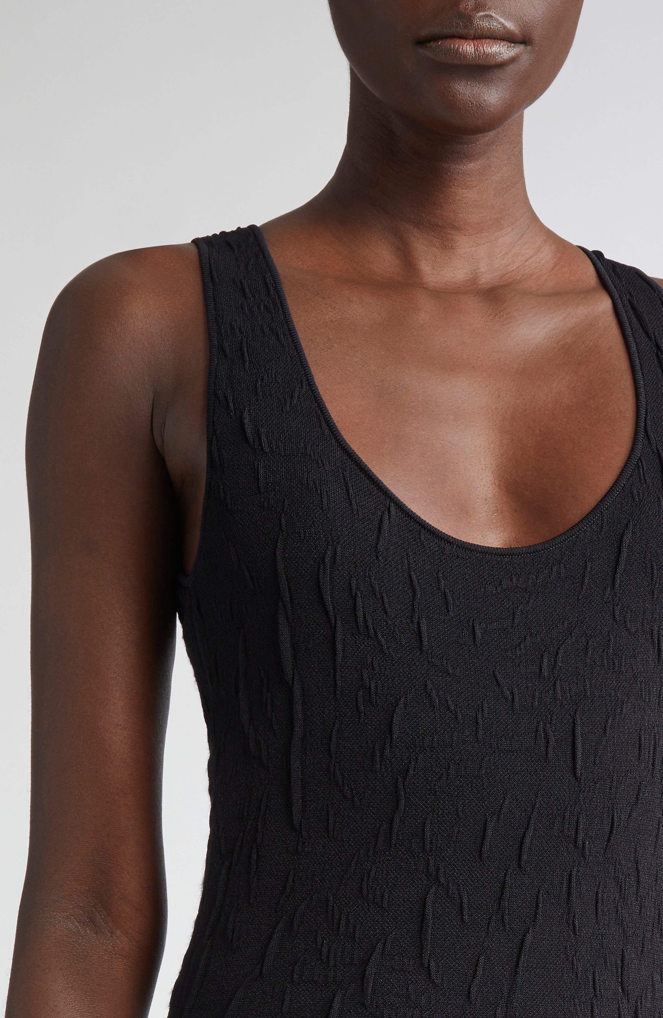 Altuzarra Duras Knit Tank Dress in Black at Nordstrom - 4