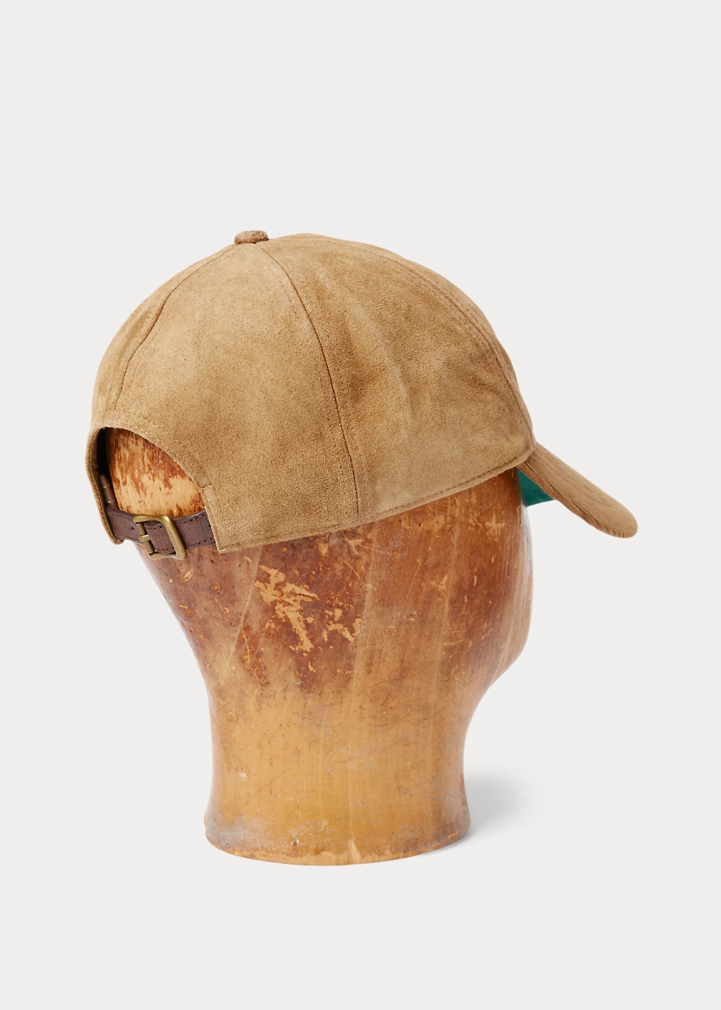 RRL Ranch Logo Suede Ball Cap - 2